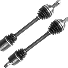 DTA DT1808123201 Front Driver and Passenger Side Premium CV Axles Fits 1995-1998 Honda Odyssye, 1996-1998 Isuzu Oasis
