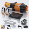 ORCISH 12V Waterproof 4500lb Electric ATV UTV Synthetic Rope Winch Kits (Synthetic Rope Style)