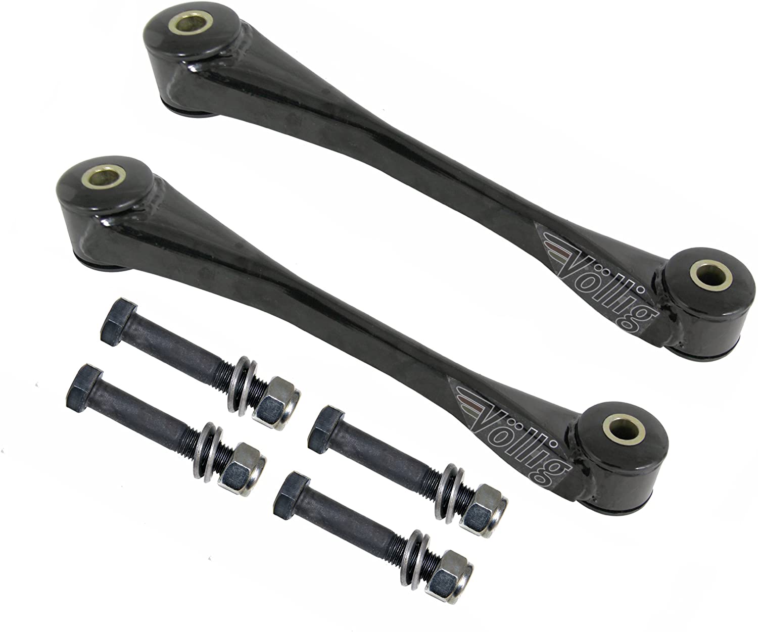 Upper Rear Trailing Control Arms Pair with Hardware - Left and Right fits Ford Expedition Lincoln Navigator (Steel with Polyurethane Bushings) | F58Z-5500-AA
