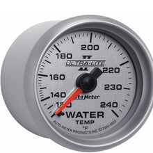 Auto Meter 4932 Ultra-Lite II 2-1/16" 120-240 Degree F Mechanical Water Temperature Gauge