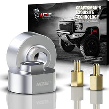 MZS Leveling Kit 2" Front Lifts Compatible with 1981-1996 F150 | 1999-2020 F250/F350 Super Duty | 2000-2005 Excursion Strut Spring Spacers with 3/4" Stud Extenders (2WD only)