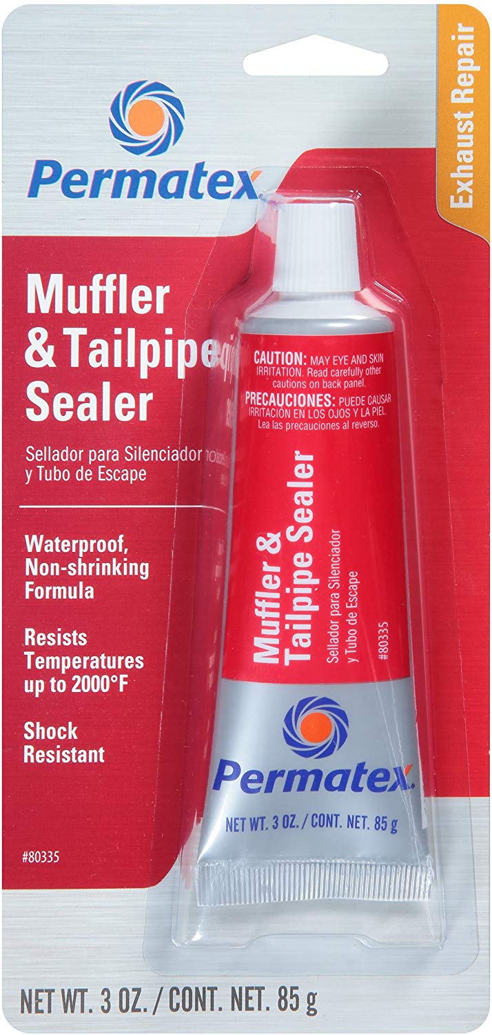Permatex 80335 Muffler and Tailpipe Sealer, 3 oz.