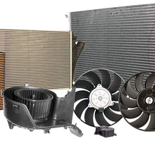 Valeo Condenser Blower Air Cooler Actuator Cabin Air Filter 2 Fans Kit For 9-3