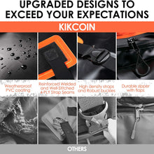 Car Rooftop Cargo Carrier Bag, Expandable 15 to 19 Cubic Feet 100% Waterproof Car Roof Bag for All Vehicle With/Without Racks, with Storage Bag, Anti-Slip Mat, 8+2 Durable Straps, 4 Door Hooks