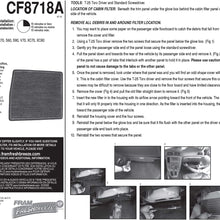 FRAM Fresh Breeze Cabin Air Filter Replacement for Car Passenger Compartment w/ Arm and Hammer Baking Soda, Easy Install, CF11182 for Select Acura and Honda Vehicles