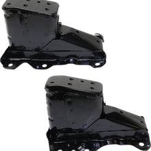 Front Bumper Bracket Set of 2 Compatible With 2017-2018 Honda CR-V Driver and Passenger Side