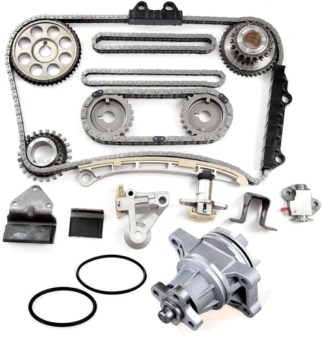 SCITOO Timing Chain Water Pump Kit fits for 2001 2004 WPSK010 TK8010