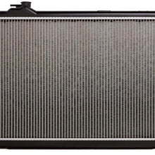 Puermto AT Plastic/Aluminum Radiator 1 Row For 2001-2003 Toyota Highlander 3.0L 2004-2007 Toyota Highlander 3.3L V6 with Oil Cooler