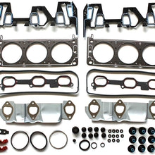ECCPP Head Gasket Set 05 06 07 08 09 for Chevrolet Equinox for Pontiac Torrent 3.4L Automotive Replacement Engine Head Gaskets Kit