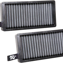 K&N Premium Cabin Air Filter: High Performance, Washable, Helps Protect against Viruses and Germs: Designed For Select 2000-2014 Toyota/Subaru/Mitsubishi/Lexus Vehicle Models, VF2002