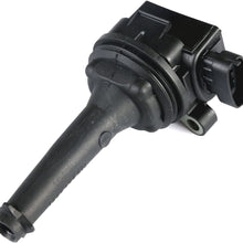 ENA Set of 6 Ignition Coils and 6 Platinum Spark Plugs Compatible with 1999-2004 Volvo C70 & 2001-2005 Volvo S60 UF341