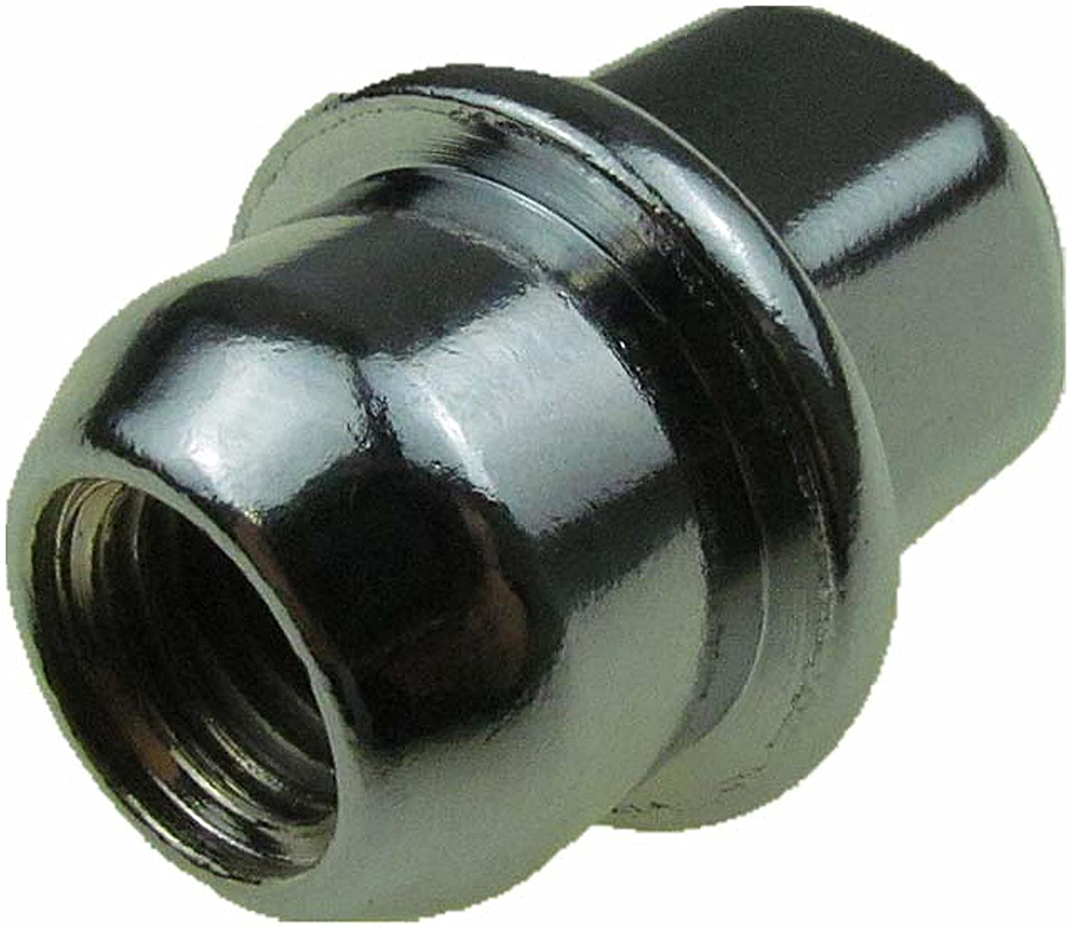 Dorman 611-306 Wheel Nut M12-1.50 Dometop Capped Nut - 19mm Hex, 37.6mm Length for Select Ford/Lincoln/Mercury Models - Chrome, 10 Pack