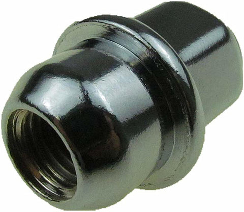 Dorman 611-306 Wheel Nut M12-1.50 Dometop Capped Nut - 19mm Hex, 37.6mm Length for Select Ford/Lincoln/Mercury Models - Chrome, 10 Pack