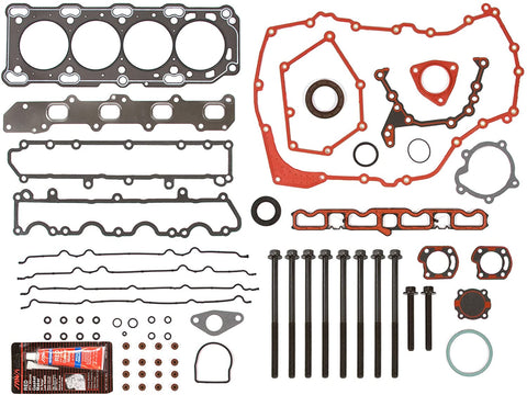 Evergreen HSHB8-10424L Cylinder Head Gasket Set Head Bolt