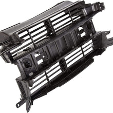 ECOTRIC Front Assembly Radiator Control Grille Shutter w/o Actuator Compatible With Ford Escape 2013-2016 1.6L 2.0L 2.5L Replacement For CJ5Z-8475-A