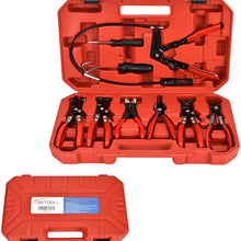 BETOOLL 9pcs Wire Long Reach Hose Clamp Pliers Set Fuel Oil Water Hose Auto Tools