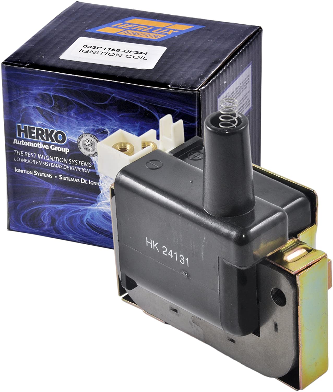 New Herko B033 (UF89) Ignition Coil For Honda L4 1.6L 2.0L 2.3L 1997-2002