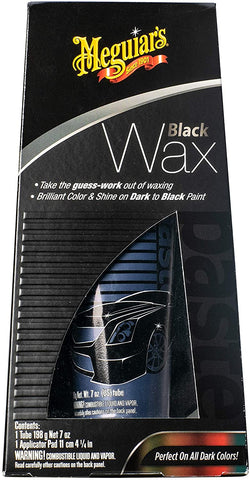 Meguiar’s G6207 Black Wax, 7 oz