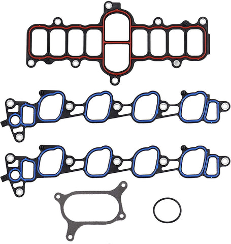 DNJ IG4178 Intake Gasket for 2004-2014 / Ford/E-150, E-150 Club Wagon, E-250, F-150, F-150 Heritage / 4.6L / SOHC / V8 / 16V / 281cid