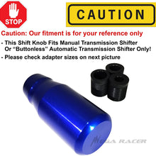 Mega Racer 1 Blue Universal Shift Knob Shift Knob Shifter Knobs Gear Shift Knob Shifter Knob Shift Knobs Shift Knob 6 Speed Manual Shifter Knob 5 Speed Shifter Knob 4 Speed Shift Knob Nismo Shifter
