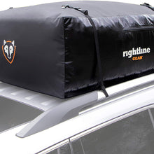 Rightline Gear Sport Jr Car Top Carrier, 10 cu ft Sized for Compact Cars, 100% Waterproof Zipper, Attaches With or Without Roof Rack, 100S50