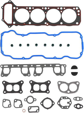 DNJ HGS602 Graphite Head Gasket Set for 1983-1989 / Nissan / 720, D21, Pathfinder, Van / 2.4L / SOHC / L4 / 8V / 2389cc / Z24, Z24I