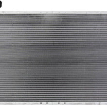 Rareelectrical NEW RADIATOR ASSEMBLY COMPATIBLE WITH GMC 88-96 C1500 SUBURBAN C2500 C3500 C5000 C6000 YUKON 21372 2644 RA1217 52491623 GM3010234 CU618