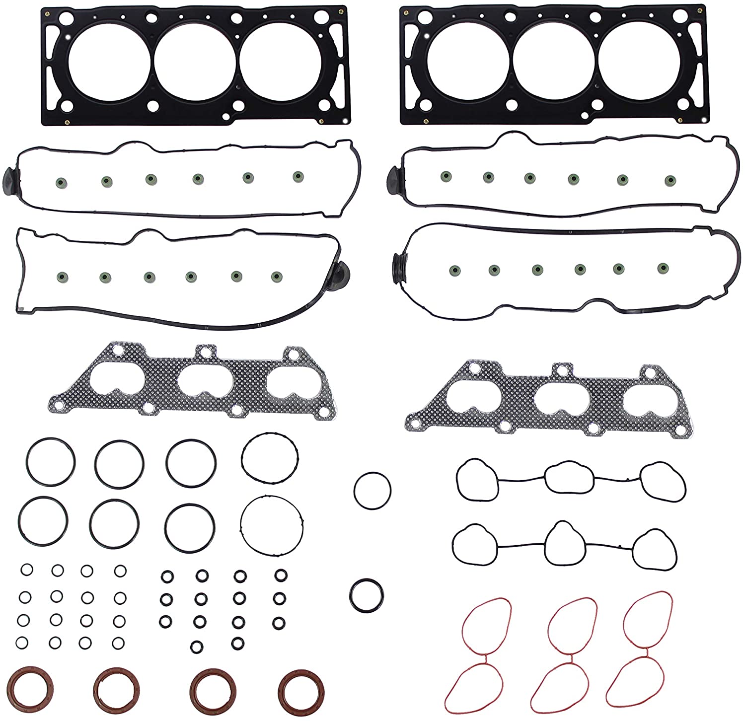 DNJ HGS3120 MLS Head Gasket Set/For 2003-2004/ Cadillac/CTS/ 3.2L/ DOHC/ V6/ 24V/ 197cid