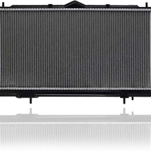 Radiator - Pacific Best Inc Fit/For 2024 95-99 Mitsubishi Eclipse Talon 95-00 Dodge Avenger Chrysler Sebring L4 2.0 Without Turbo Plastic Tank Aluminum Core