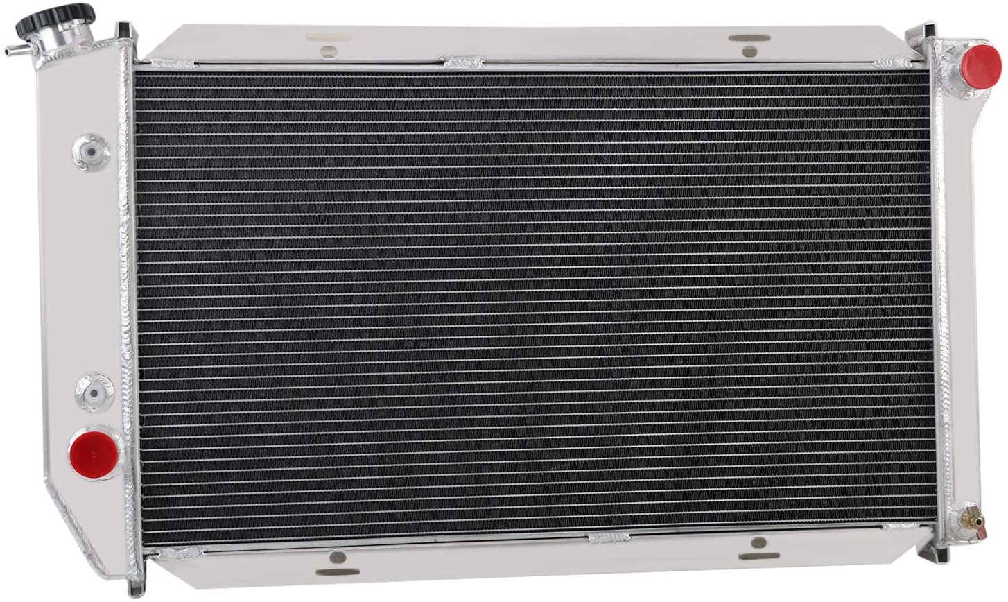 CoolingSky 3 Row All Aluminum Radiator for 1972-1979 Mercury Cougar Mongeto | Ford Ranchero Thunderbird Torino | More L6 V8 Cars