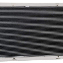 CoolingSky 3 Row All Aluminum Radiator for 1972-1979 Mercury Cougar Mongeto | Ford Ranchero Thunderbird Torino | More L6 V8 Cars
