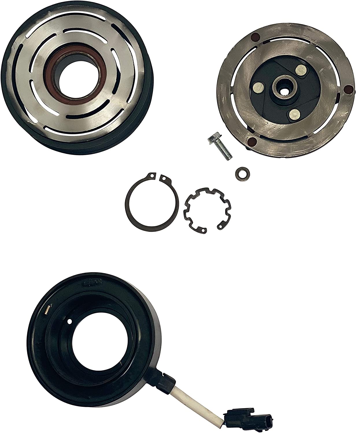 RYC Remanufactured A/C Compressor Clutch FG662-CL (ONLY Fits 2007-2011 Nissan Sentra 2.0L)