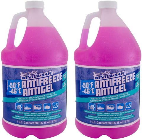 RecPro RV Antifreeze -50°F Protection Non-Toxic (4 Pack)