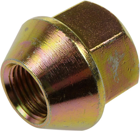 Dorman 611-162 Wheel Nut 9/16-18 Bulge - 15/16 in. Hex, 1-1/32 in. Length for Select Dodge/Ram Models - Zinc Plated