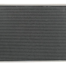 ALLOYWORKS 2 Row Radiator for 1997 1998 1999 2000 2001 2002 2003 Chevy Malibu/Pontiac Grand Am/Cutlass/Alero 2.4L 3.4 V6