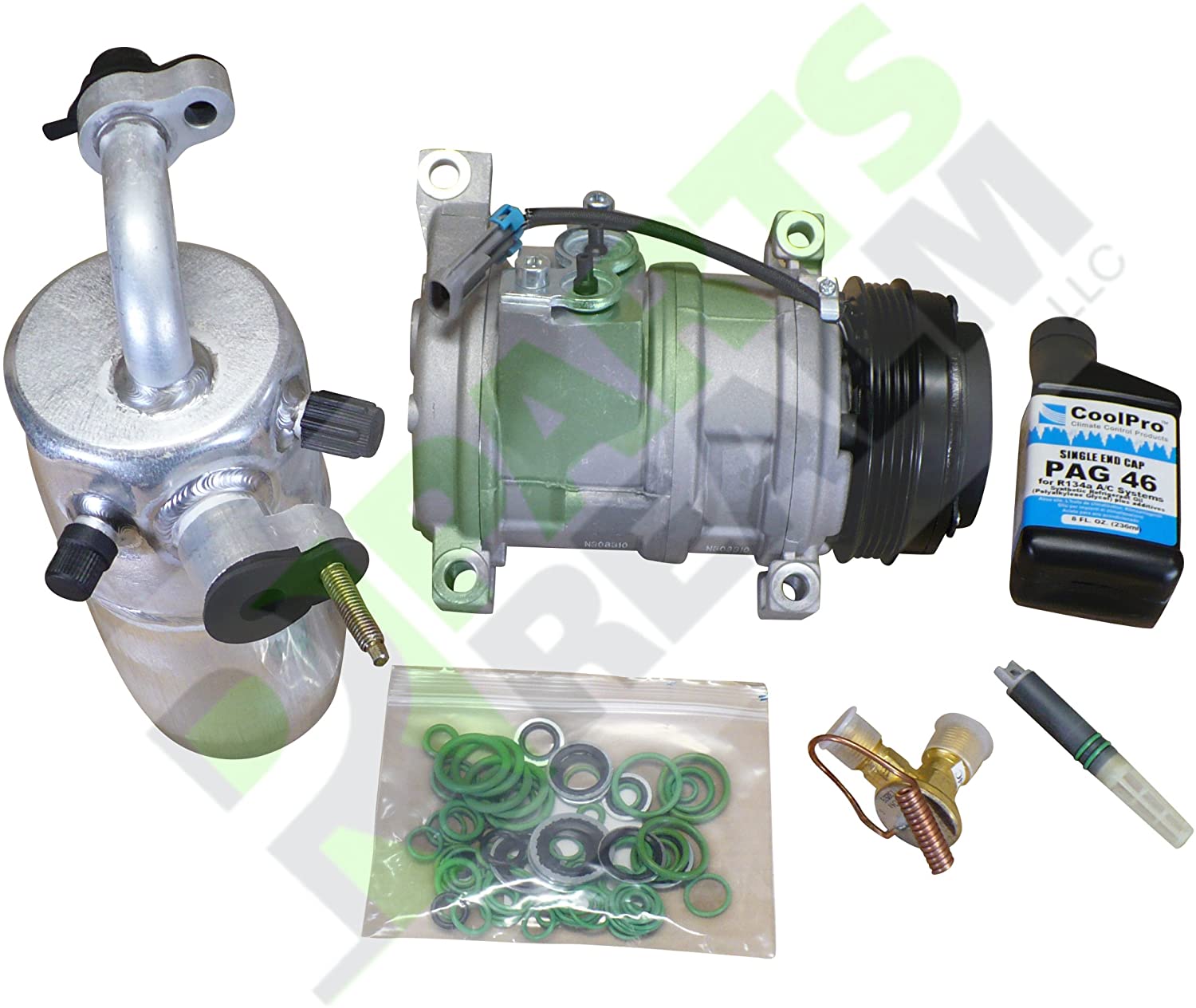 Parts Realm CO-21127RK6 Complete Compressor Replacement Kit - Remanufactured