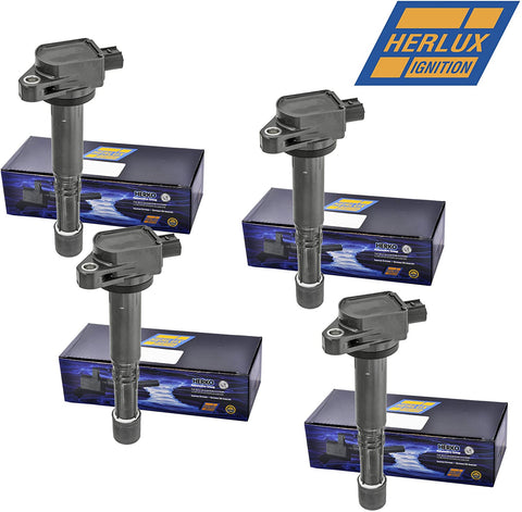 New Ignition Coil Herko B213 Set of 4
