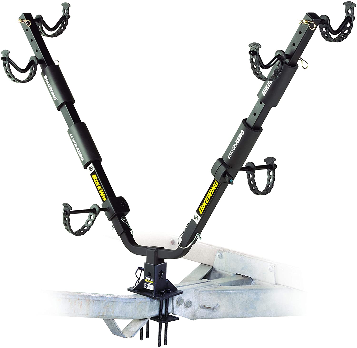 Let's Go Aero - 731138 Hitch-It Double Bike Carrier System Black