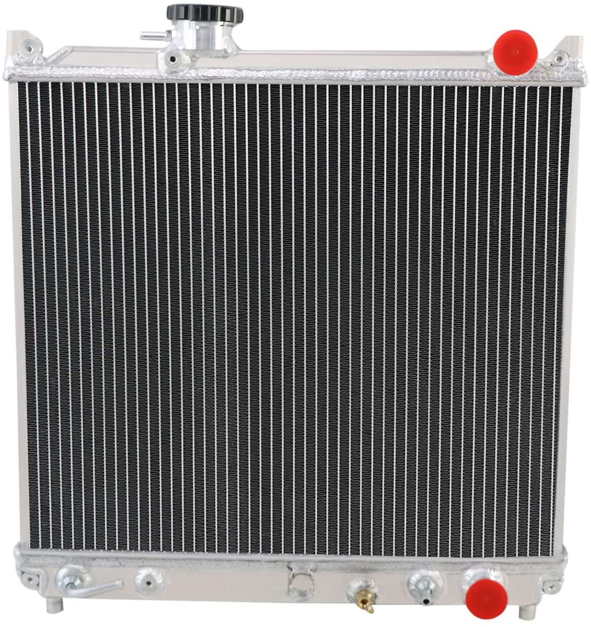CoolingSky 2 Row All Aluminum Radiator for 1993-1998 Suzuki Sidekick Geo Tracker 1.6L 4Cyl