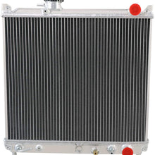 CoolingSky 2 Row All Aluminum Radiator for 1993-1998 Suzuki Sidekick Geo Tracker 1.6L 4Cyl