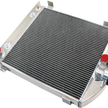ALLOYWORKS 4 Row All Aluminum Radiator For 1933 1934 Chevy Engine/Ford-Grill-Shells 3"-Chopped