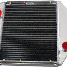 ALLOYWORKS 124460-44501 Full Aluminum Radiator for Yanmar Tractor YM240 YM2000 YM1700