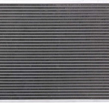 Lynol Cooling System Premium Complete Aluminum AC Condenser Replacement Compatible With 1993-1997 Nissan Altima L4 2.4L NI3030104