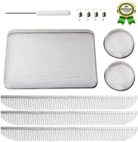 wadoy RV Bug Screen,RV Water Heater Screens with Installation Tool, 20