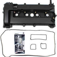 Brand New Engine Valve Cover and Valve Cover Gasket Set with Spark Plug Tube Seal Compatible with 2005-13 Ford 2.0L 2.3L Mercury DOHC