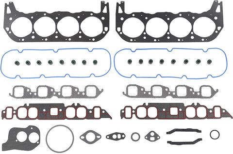 DNJ HGS3111 Graphite Head Gasket Set for 1991-1995 / Chevrolet, GMC / C1500, C2500-Suburban, C3500, G30, G3500, K2500, K2500 Suburban, K3500, P30, P3500, R2500 Suburban, R3500, V3500 /7.4L / OHV / V8