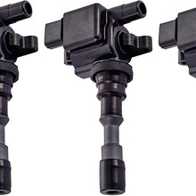ENA Pack of 3 Ignition Coils Compatible with 2003 2004 2005 2006 Hyundai Santa Fe XG350 Kia Amanti V6 3.5L C1435 UF-439