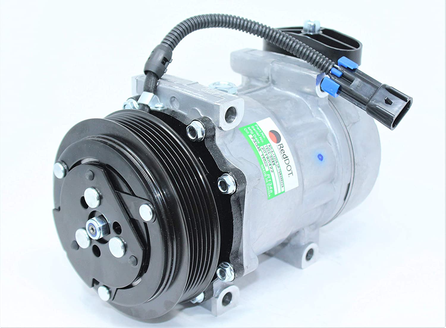 SANDEN STYLE 4079 AC COMPRESSOR KENWORTH PETERBILT F69-6003-122 75R89522A
