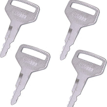 JEENDA Ignition Key 36919-75190 3691975190 S8077 for Kubota L M Series Tractor L3600DT L4200DT L4200F M100XDTC M4900 M5040DTC M6040DTC M8200 RTV1100 L3600 L4200 (2)