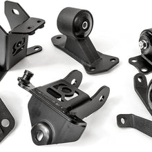 Innovative Mounts 90850-75A Black Bushings (06-11 Civic K-Series Steel Mounts 75A)